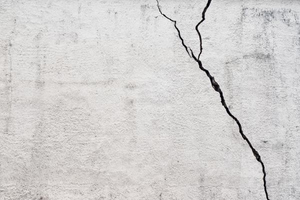 Basement Floor Crack Sealing